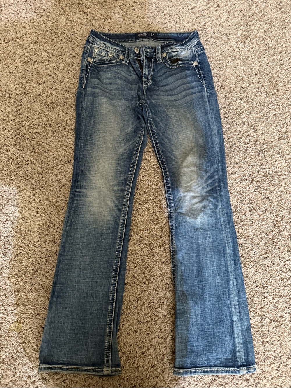 Womens Miss Me 27 boot cut